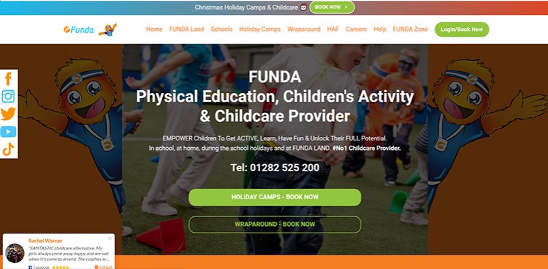 fundaactive home page