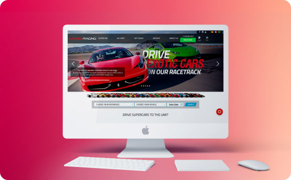 exotic racing website