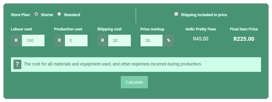 calculator etsy